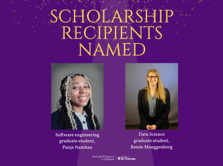 graduate student phData scholarship award recipients